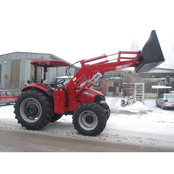 Tractor-Mounted Front Loader Bucket
