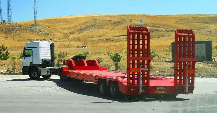 16-inch Flat Platform Lowbed