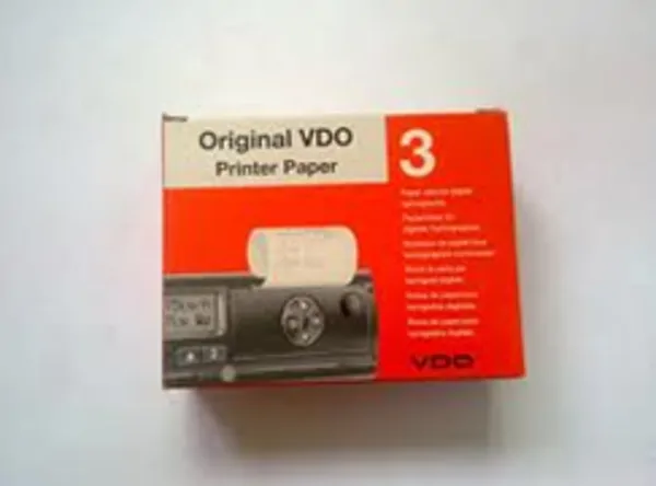 Original VDO digital tachograph papers