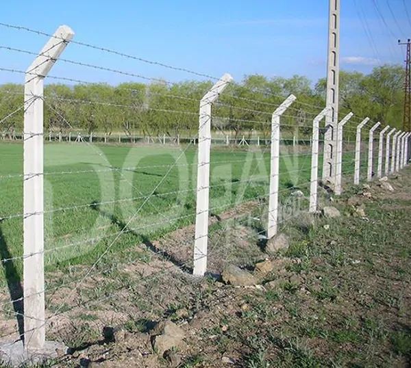 Reinforced concrete pole