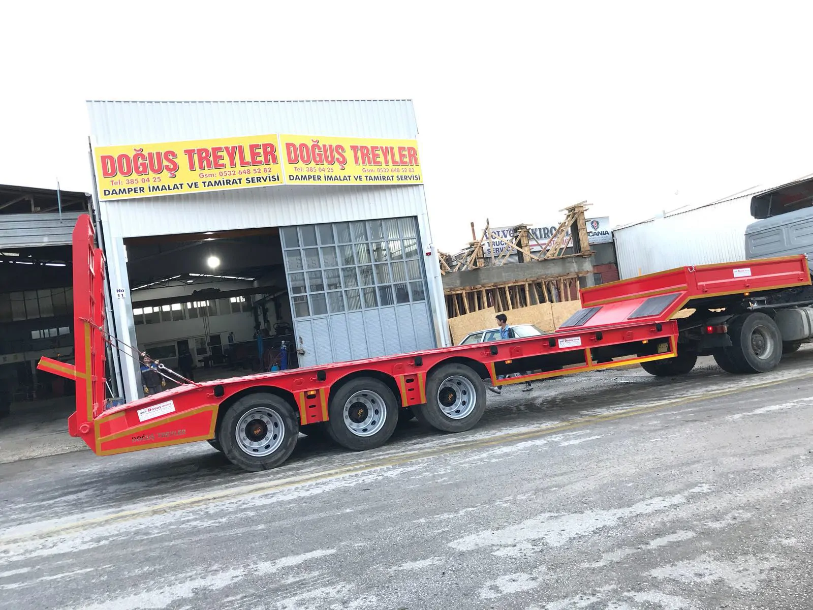 3-AXLE LOWBED