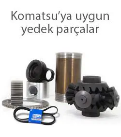 Suitable spare parts for Komatsu.