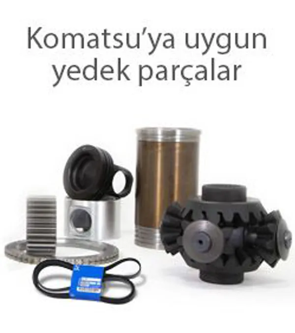Suitable spare parts for Komatsu.
