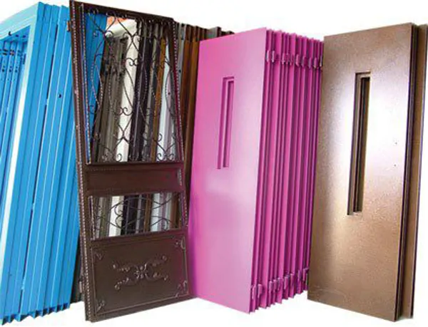 Steel door elevator door painting