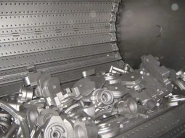 Why should automated suspended sandblasting be used?