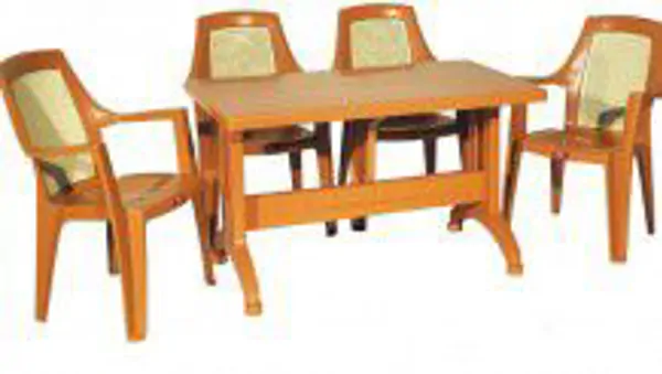 PLASTIC TABLE AND CHAIR VARIETIES