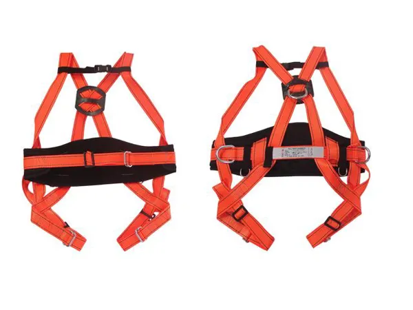 Parachute-type safety harness