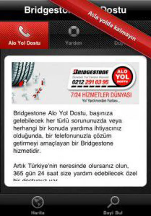 Bridgestone Hello Roadside Companion