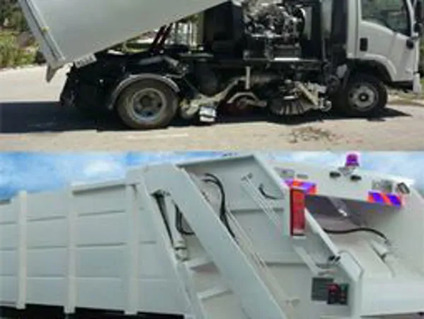 HYDRAULIC CYLINDERS FOR VEHICLE-MOUNTED EQUIPMENT, GARBAGE TRUCKS, FIRE TRUCKS, AND ROAD SWEEPER VEHICLES.