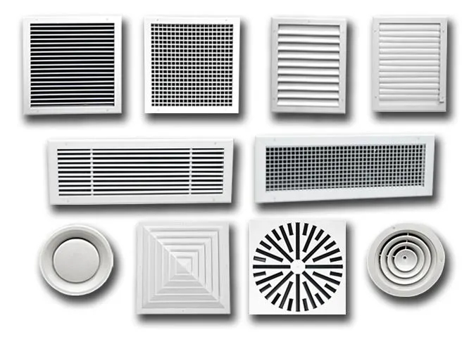 AIR DISTRIBUTION ELEMENTS