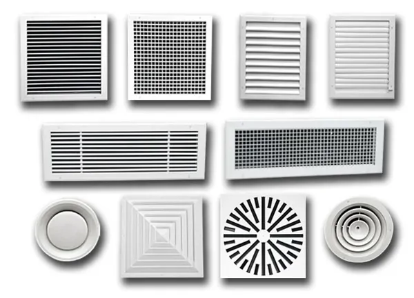 AIR DISTRIBUTION ELEMENTS