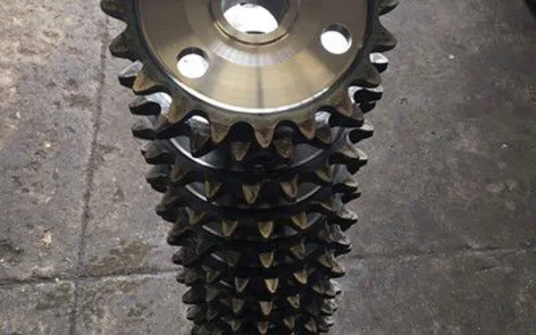 CHAIN SPROCKET INDUCTION PROCESS