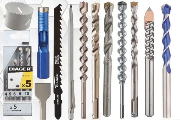 CONCRETE DRILL BITS AND PUNCHES