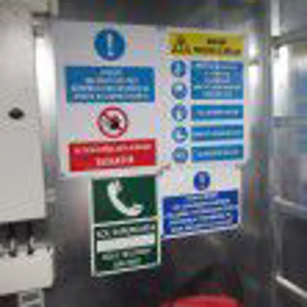 WARNING SIGN SET