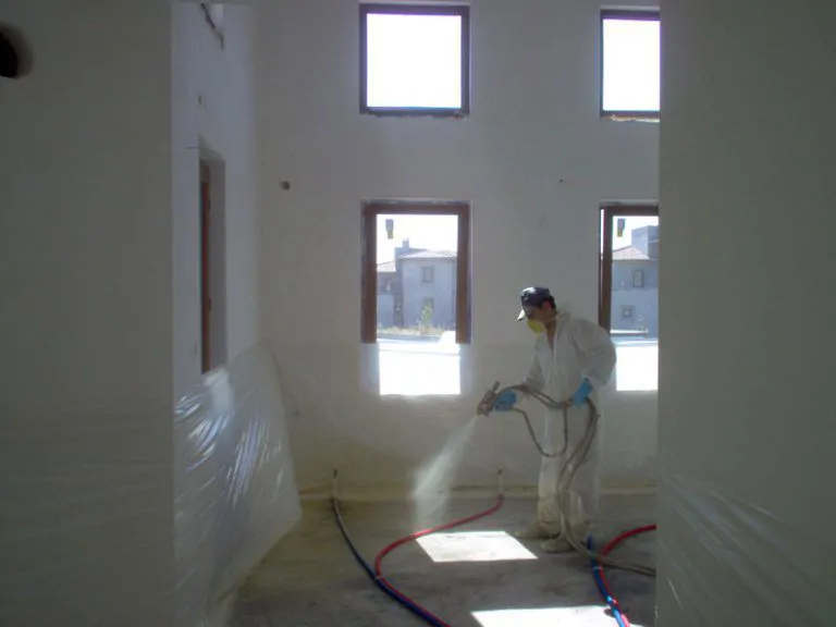 Spray Polyurethane Foam Interior Wall Insulation