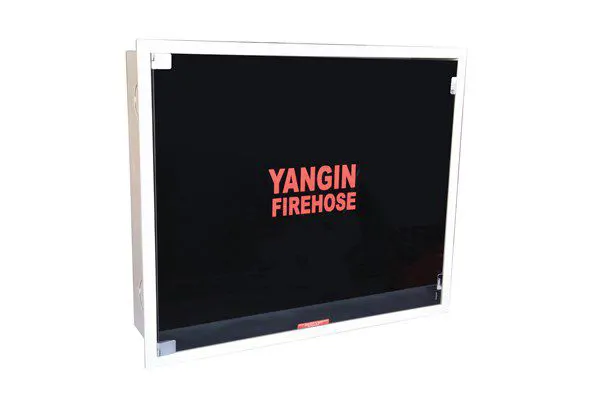 Black Series Fire Cabinet with Glass Door