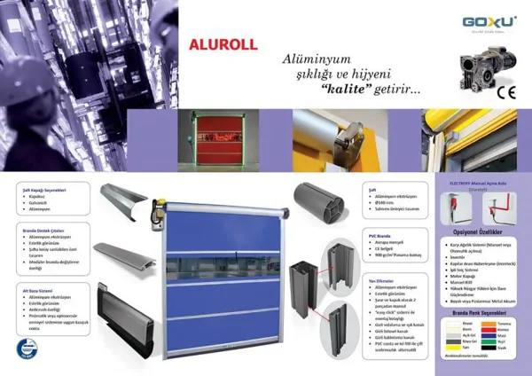 ALUROLL TYPE HIGH-SPEED PVC DOORS