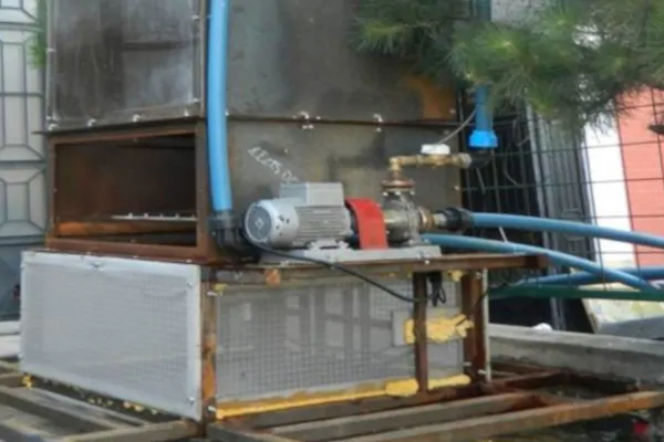 LOW WATER CONSUMPTION COOLING TOWER