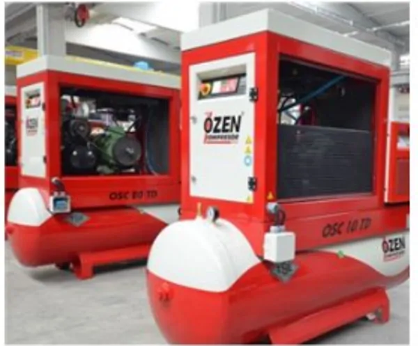 SCREW TYPE AIR COMPRESSORS