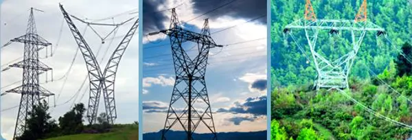 Power transmission line poles