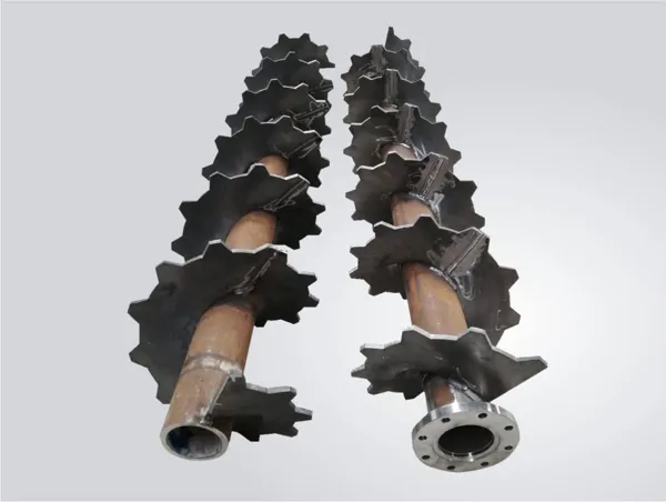 Screw welded to pipe