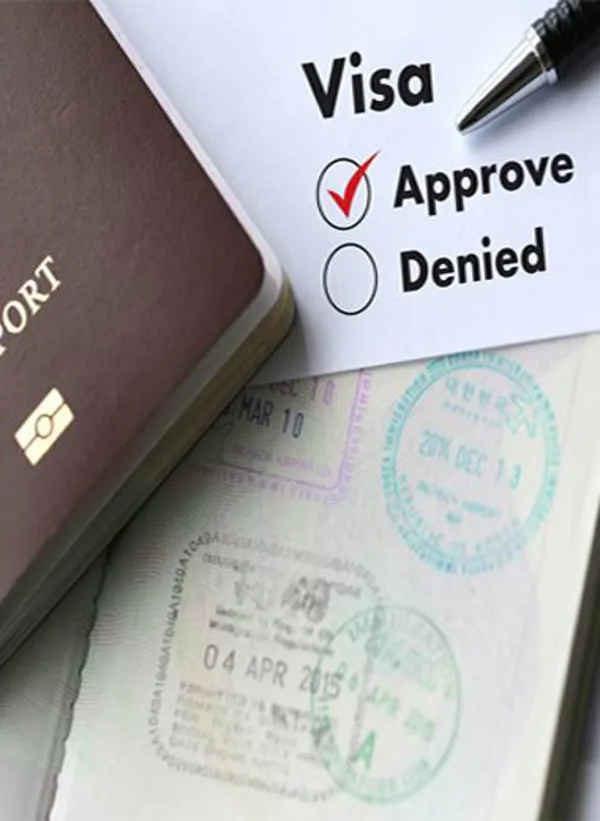 Trust experience when applying for a visa.