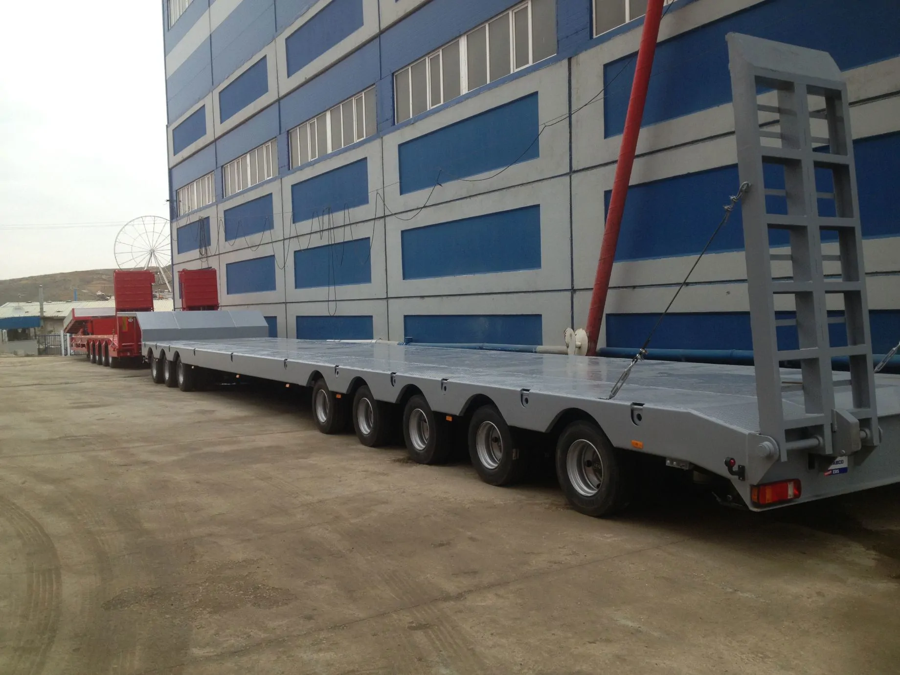 Özel İmalat Lowbed Dorse