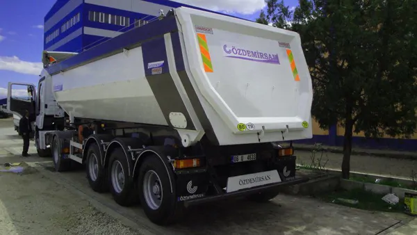 22 m3 Trailer Tipper