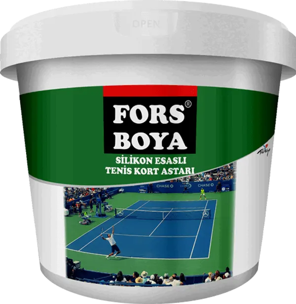Silicone-Based Tennis Court Liner