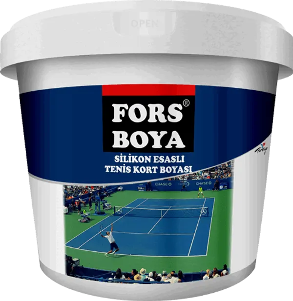 Silicone-Based Tennis Court Paint