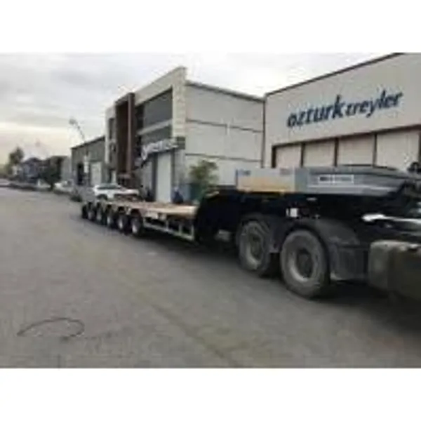 5-Axle Lowbed Trailer Manufacturing