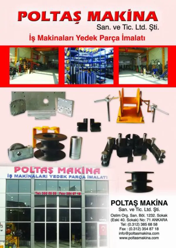 Manufacturing of Construction Machinery Spare Parts