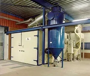 SANDBLASTING CHAMBER