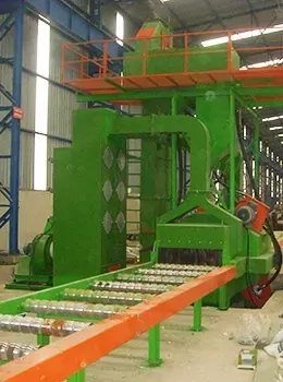 SHAFT SANDBLASTING MACHINE