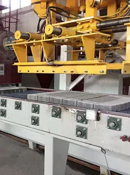 PAVING STONE SANDBLASTING MACHINE