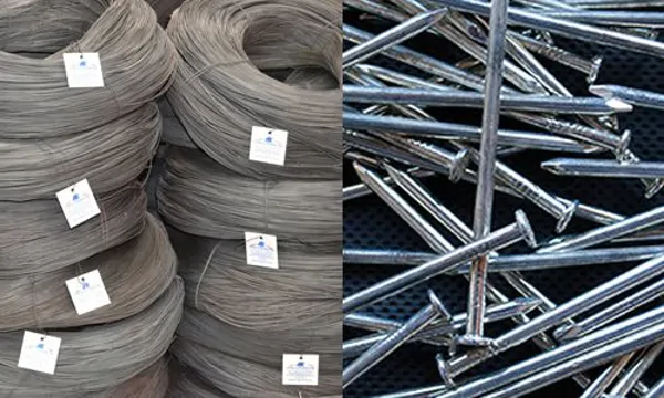 BINDING WIRE AND NAILS