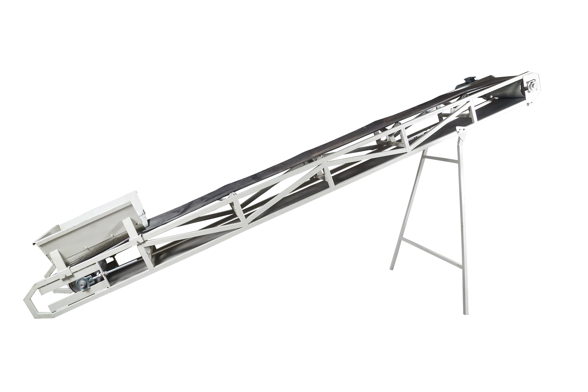 Conveyor belt for tile manufacturing.