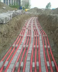 UNDERGROUND LINE INSTALLATION