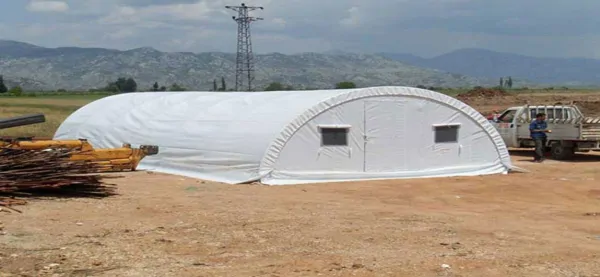 CONSTRUCTION SITE TENT