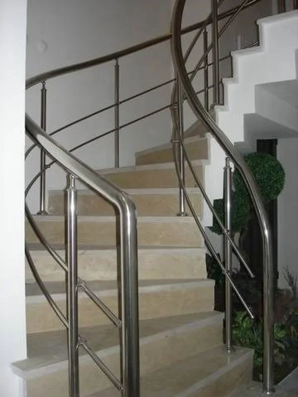 Stainless steel railings