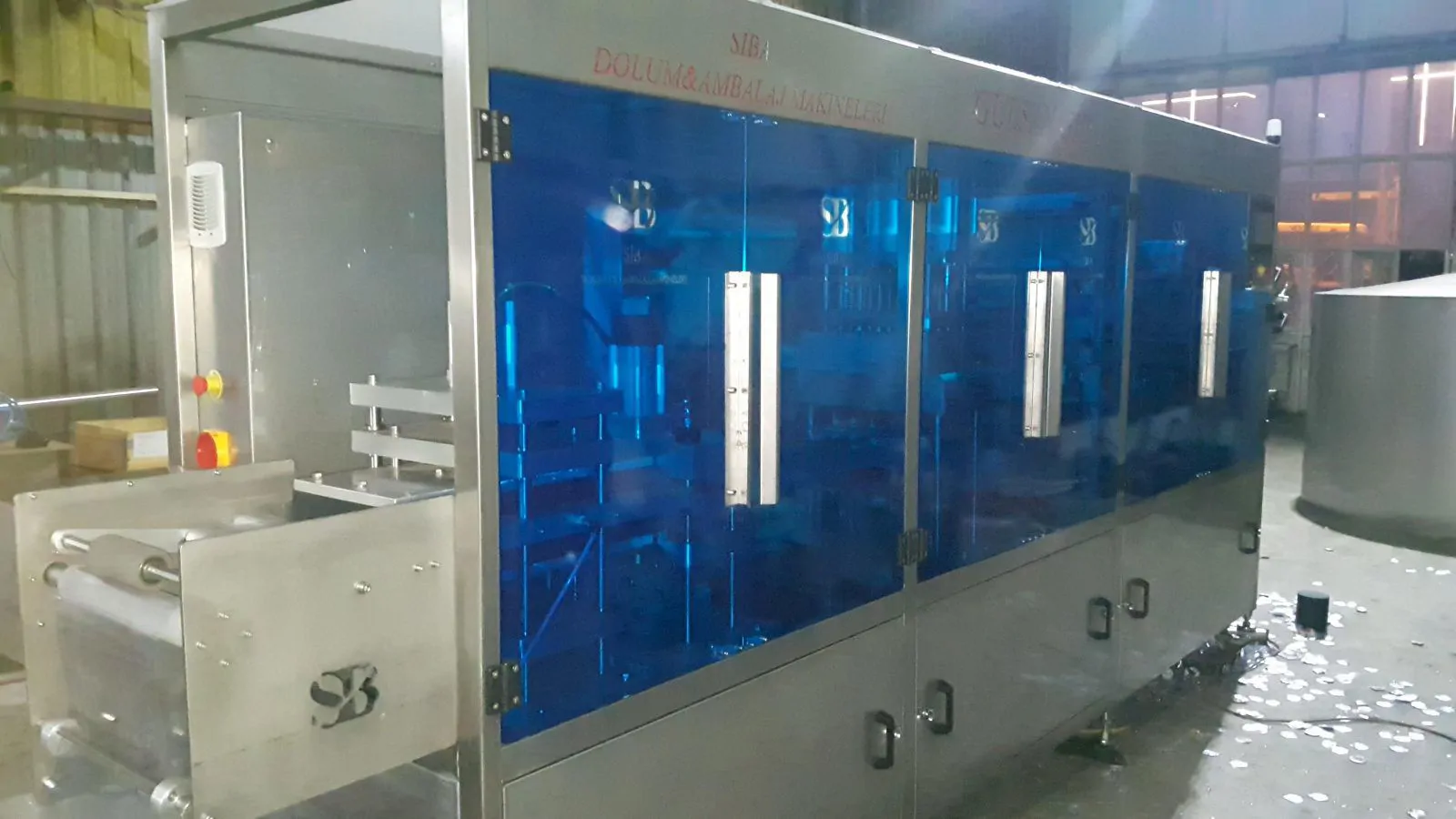 20 Kalıplı Tereyağ Dolum Termoform Makinesi