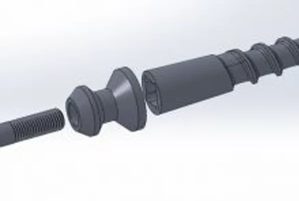 Removable Conical Anchor