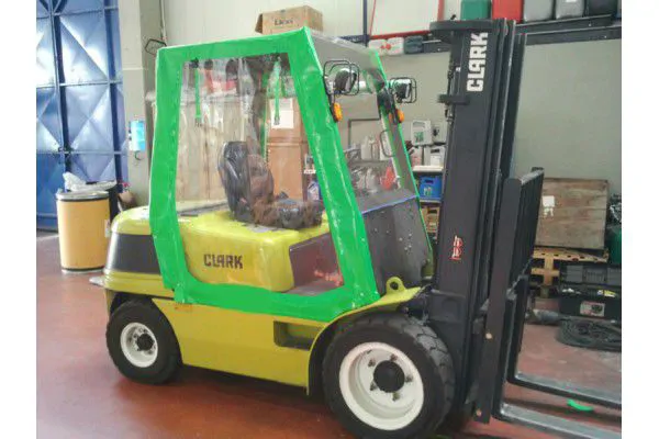 Forklift Tent
