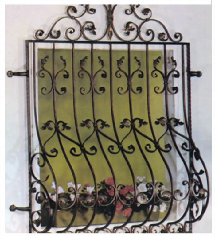 Wrought Iron Window Grilles