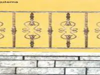 Wrought Iron Garden Railing