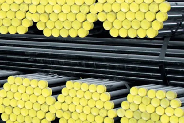 Black - Galvanized Natural Gas Pipes