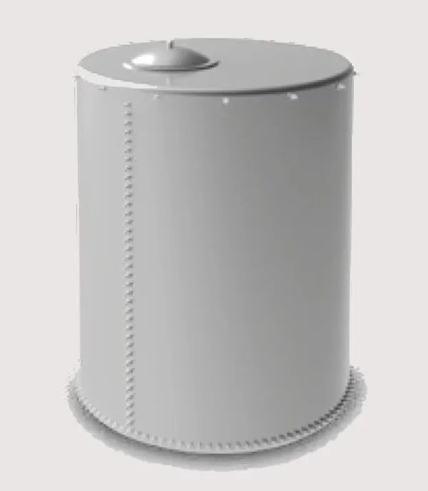 Domed Modular Cylindrical Water Tank