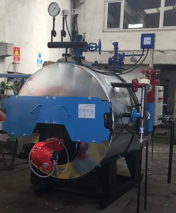 CYLINDRICAL SCOTCH TYPE STEAM BOILER