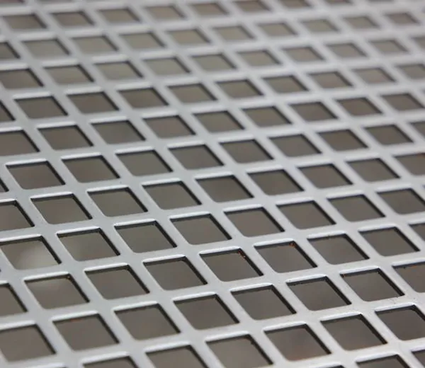 SQUARE PERFORATED SHEET METAL