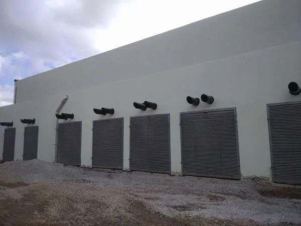 GENERATOR AIR DISCHARGE HOOD